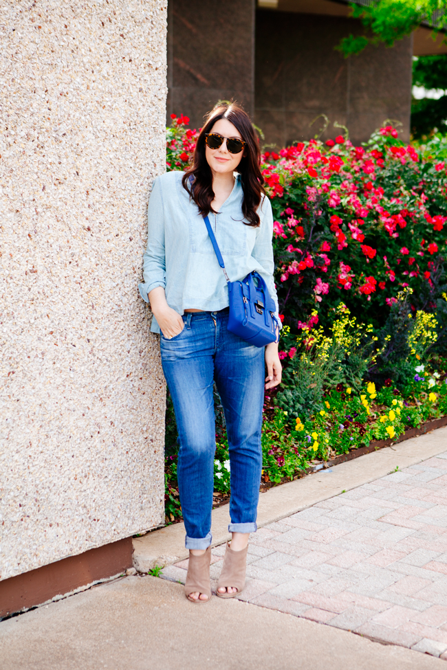 Denim on denim, as featured on Kendi Everyday