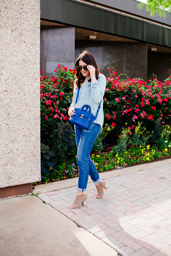 Denim on denim, as featured on Kendi Everyday