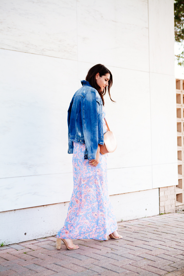 Floral Maxi Dress for Spring on Kendi Everyday
